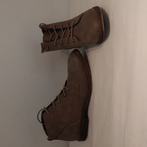 Size 9.5 light brown booties